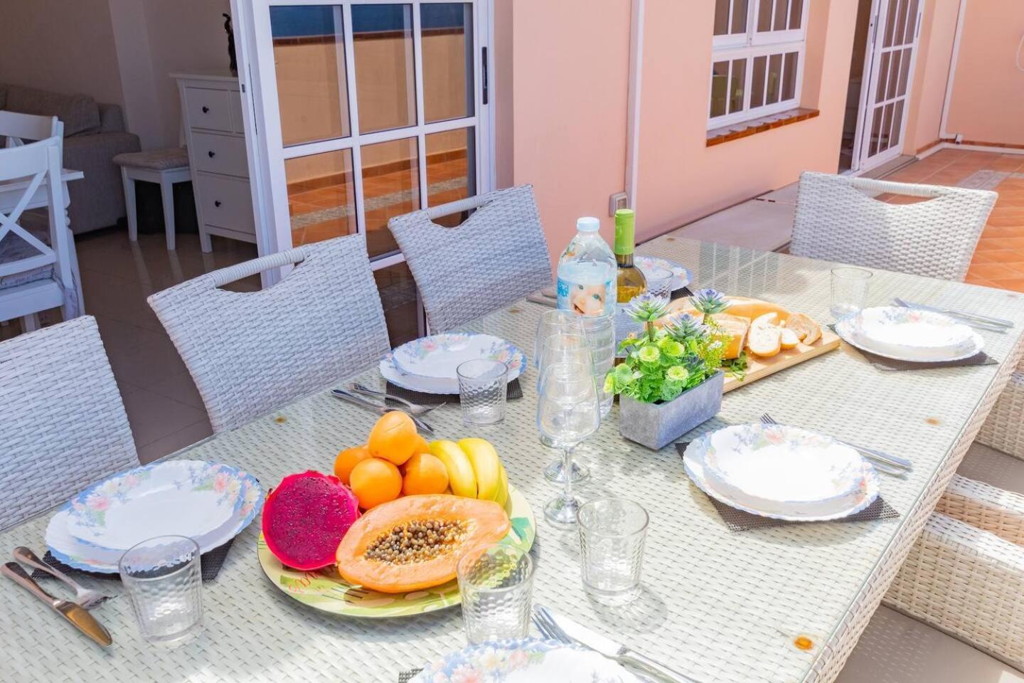 Penthouse Apt With Jacuzzi By Dream Homes Tenerife Puerto de Santiago  Ngoại thất bức ảnh