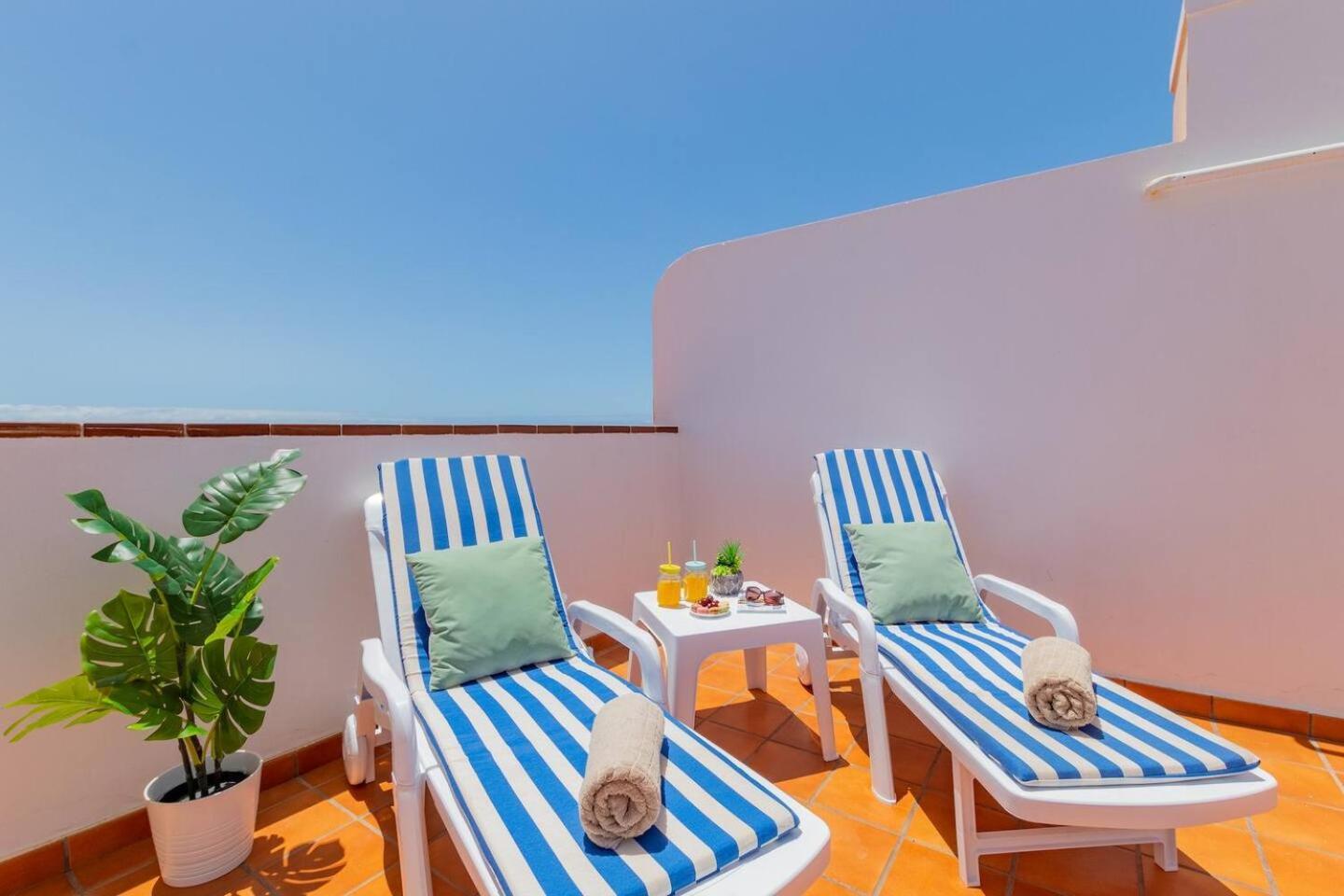 Penthouse Apt With Jacuzzi By Dream Homes Tenerife Puerto de Santiago  Ngoại thất bức ảnh