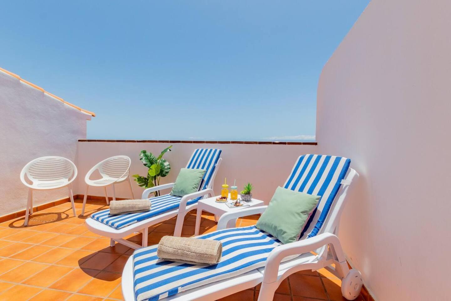 Penthouse Apt With Jacuzzi By Dream Homes Tenerife Puerto de Santiago  Ngoại thất bức ảnh