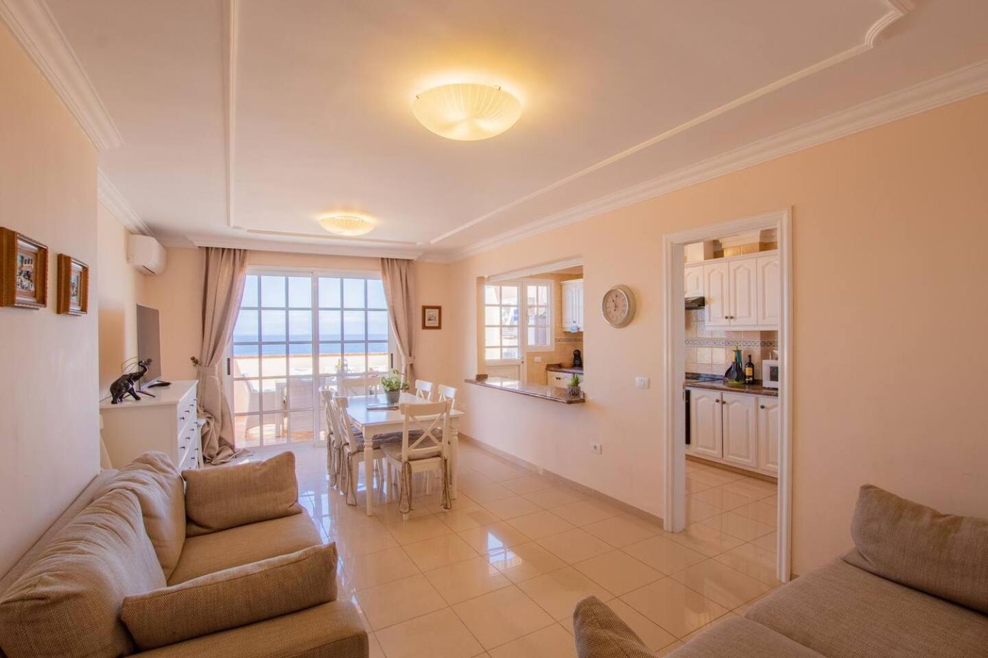 Penthouse Apt With Jacuzzi By Dream Homes Tenerife Puerto de Santiago  Ngoại thất bức ảnh